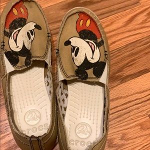 Crocs boat shoes Disney